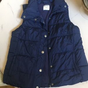 Navy Blue Puffer Vest